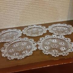 アデリア　ガラスコースター昭和レトロの画像