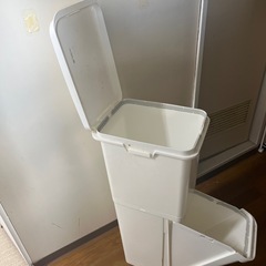 分別　2段　ゴミ箱の画像