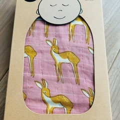 新品☆MILKBARNオーガニックおくるみの画像