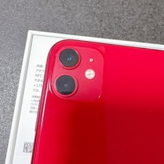 【美品】iPhone 11 128GB PRODUCT(RED)の画像