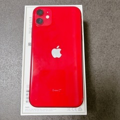 【美品】iPhone 11 128GB PRODUCT(RED)の画像