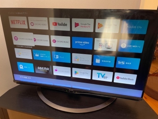 引き取り手確定【ジャンク】液晶テレビ40インチ　SHARP AQUOS 4T-C40AJ1