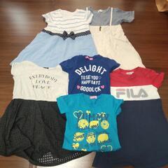 ①130センチワンピースセットの画像