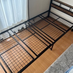 シングルサイズ ベッドフレームの画像