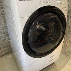 大阪送料無料★3か月保障付き★洗濯機★シャープ★7kg★2022年★ES-S7G-WL★S-259