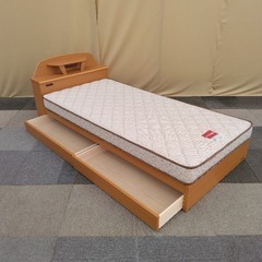 ≪引取り限定≫フランスベッド シングル ベッドフレーム 64800円 80000600