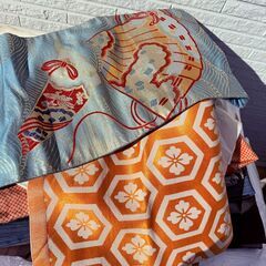 着物と帯の画像