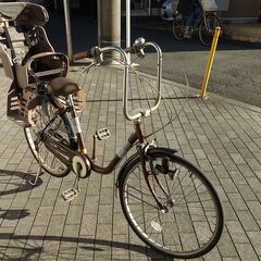【最終値下げ！】子ども載せ付き自転車