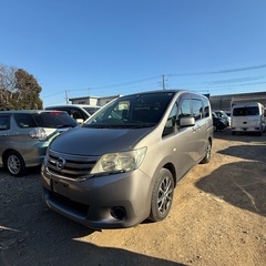 平成24年　日産セレナ　95,419 km ⭐︎バックカメラ、ナビ付き