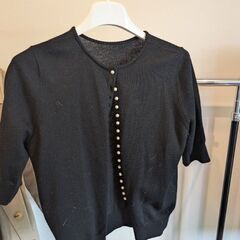 TOMORROWLAND パールカーディガン(Sサイズ)