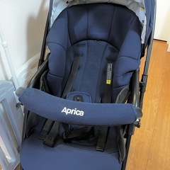 Aprica(アップリカ) A型ベビーカー カルーンエアーメッシュ 1か月~36か月まで 軽量 両対面 (コンフェッティネイビー)の画像