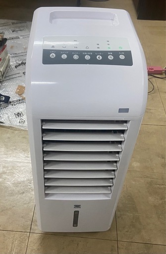 中古美品 本体のみ zenken/ゼンケン スリム 温冷風 HEAT\u0026COOL ヒート＆クール ZHC-1200 冷風 温風 加湿 簡易動作確認済 家電