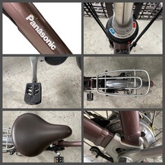 パナソニック Panasonic 電動アシスト自転車 ビビ・L・20 パールココアブラウン BE-FL031T の画像