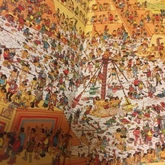 ウォーリーを追え 本 小さめサイズの画像