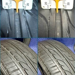 「10」165/55R14　中古タイヤ2本の画像
