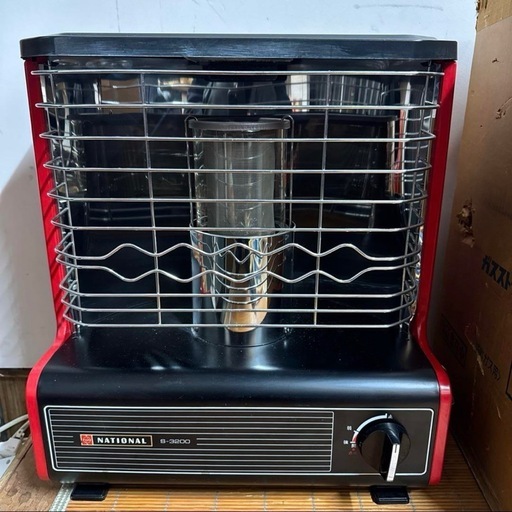 松下電器 ナショナル ガス ストーブ レトロ