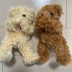【ほぼ新品】テディベア美術館で購入ぬいぐるみ2体