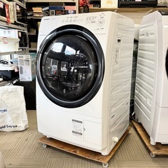 美品‼️】シャープ 2023年製 7.0/3.5kgドラム式洗濯乾燥機 洗濯