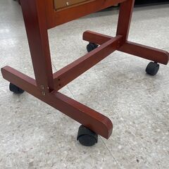 ★ジモティ割あり★  姿見 ナチュラル H155×D39×W49 クリーニング済み TJ10685の画像