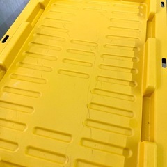 【店頭引き取り限定】HEAVY DUTY TOTE コンテナケース 蓋付き 収納ボックス 102Lの画像