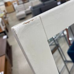 ★ジモティ割あり★  姿見 白 H147×D46×W33 クリーニング済み TJ10686の画像