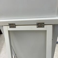 ★ジモティ割あり★  姿見 白 H147×D46×W33 クリーニング済み TJ10686の画像