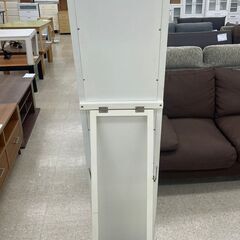 ★ジモティ割あり★  姿見 白 H147×D46×W33 クリーニング済み TJ10686の画像