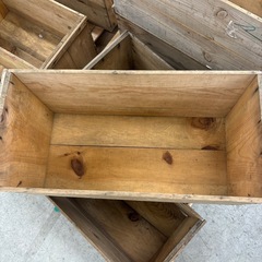 りんご木箱 1つ 個体差ありますの画像
