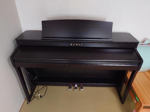 美品KAWAI 22年製 電子ピアノ　型番CA49R直接取引のみ→知立市役所