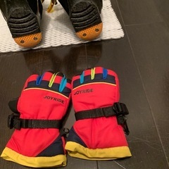 Hart スキーブーツ(子供用)とグローブの画像