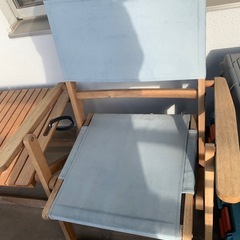 受け渡し予定の方決まりました！
キャンプ用品　テーブル1台　椅子2脚 　　　　　の画像