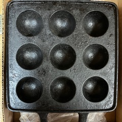 鉄製たこ焼き器