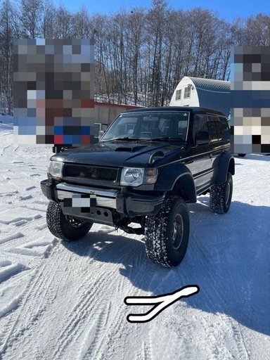 三菱　パジェロ　v46 ディーゼルターボ！　カスタム