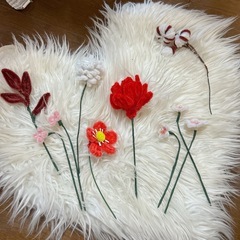 モールフラワー💐赤の画像
