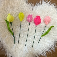 モールフラワー💐チューリップの画像
