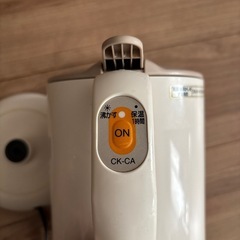 象印　ZOJIRUSHI 電気ケトル　0.8l 　CK-CA08 2015年式の画像
