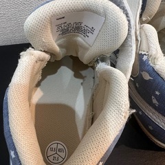 アシックス　ハイカットベビーシューズ14cm　の画像