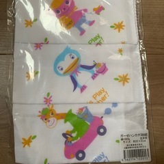 新品　ガーゼハンカチ色々の画像