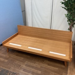 S168 ⭐ ジモティー限定価格！UNICO ALBERO ウニコ アルベロ カバーリングソファ 3P ソファ 幅179cm USEDの画像