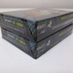 G∝166 DATテープ SONY DAT DT-120RA 2本セット 未開封品 120分 ソニー 検：オーディオ機器 記録媒体 未使用品の画像