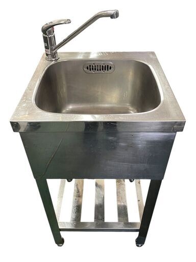 ★1槽シンク W450xD450xH800mm シンク 流し台 業務用 厨房機器★