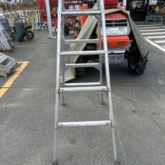 【久留米】【引き取り限定】ハセガワ KL-15 伸縮脚立　160㎝の画像