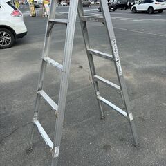【久留米】【引き取り限定】ハセガワ KL-15 伸縮脚立　160㎝の画像