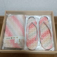 【お話し中】和装 バッグ、草履セット