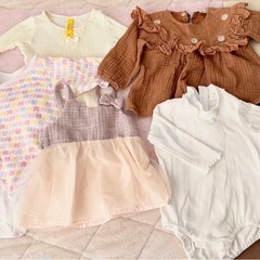 女の子ベビー服70〜80 まとめ売り　