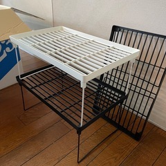 【お譲り先決定】折りたたみ台などキッチン用品