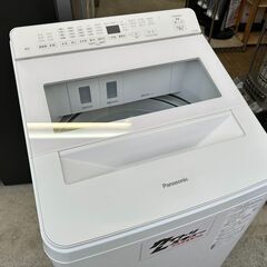 【動作保証あり】Panasonic パナソニック 2024年 NA-FA8K3-W 8.0kg 洗濯機 洗剤自動投入【管理KRS725】の画像