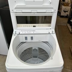 【動作保証あり】Panasonic パナソニック 2024年 NA-FA8K3-W 8.0kg 洗濯機 洗剤自動投入【管理KRS725】の画像