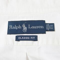 Polo Ralph Lauren ラルフローレン ボタンダウンシャツ オックスフォードシャツ クラシックフィット 17 1/2の画像