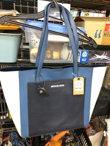 ★ジモティー割引有★MICHAEL KORS/GEMMAラージポケットトート